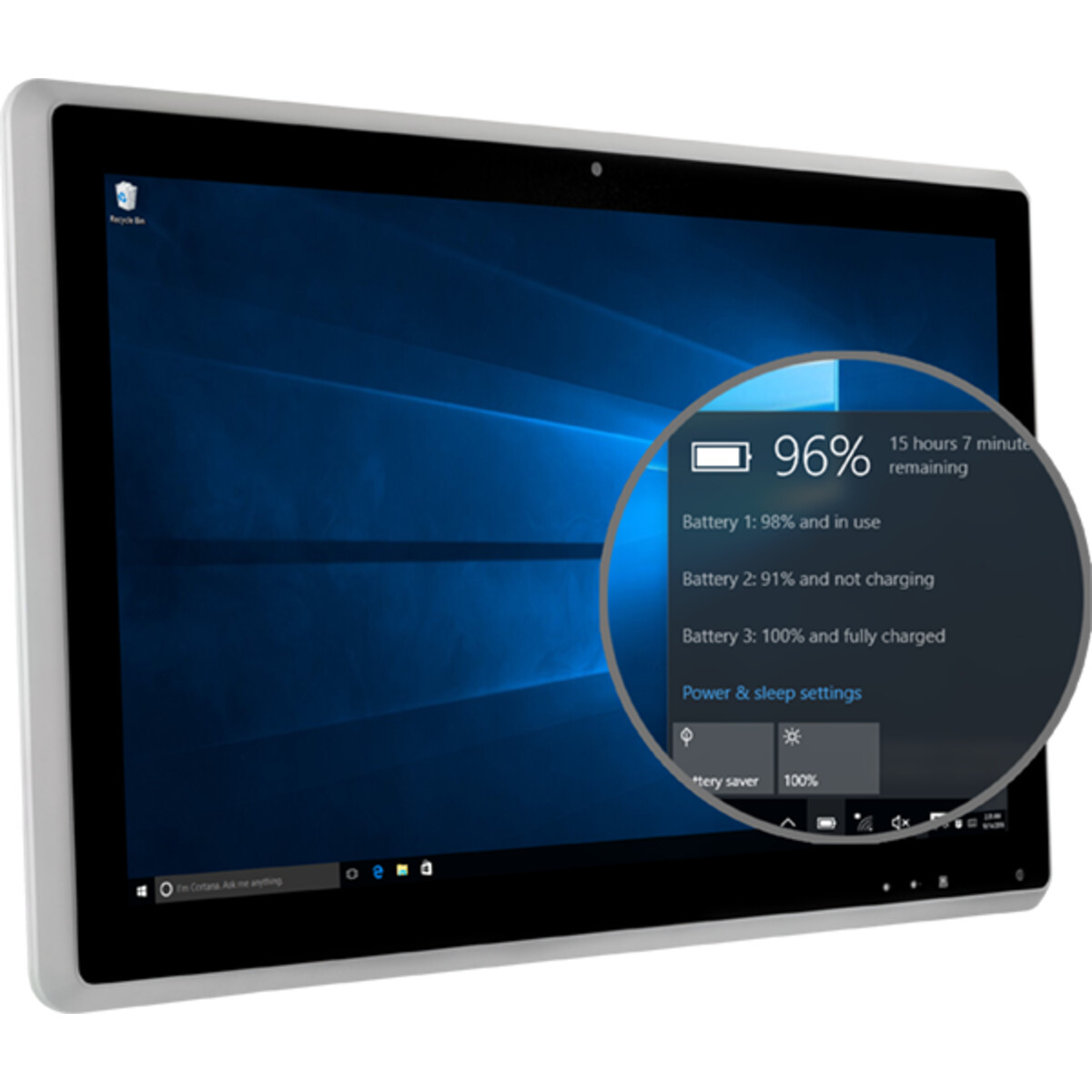 24" Touchscreen Medical Grade All-In-One Computer with Power Supply (Fully Configured) — view 4